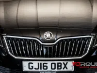 Used Skoda Superb SE L Executive 190 HP (139 kW) 2016 Black Estate