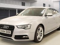 Used Audi A5 Sportback S-Line 177 HP (130 kW) 2014 Silver Hatchback