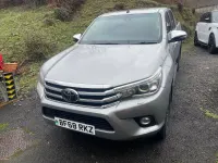 Used Toyota HiLux 150 HP (110 kW) 2018 Silver Pickup