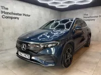 Used Mercedes EQA250 AMG line 139 kW (190 HP) 2022 Blue SUV