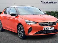 Used Vauxhall Corsa-e Elite 100 kW (136 HP) 2020 Orange Hatchback