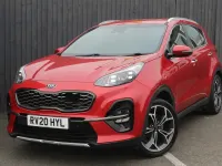 Used Kia Sportage GT-Line 174 HP (127 kW) 2020 Red SUV