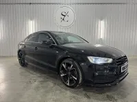 Used Audi A3 S-Line 110 HP (80 kW) 2014 Black Sedan