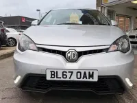 Used MG MG3 106 HP (77 kW) 2017 Silver fox metallic Hatchback