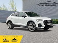 Used Audi Q3 Sportback Black Edition 150 HP (110 kW) 2021 White SUV