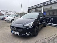 Used Vauxhall Corsa Edition 75 HP (55 kW) 2016 Black Hatchback