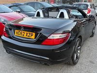 Used Mercedes SLK200 AMG 184 HP (135 kW) 2013 Black Cabriolet