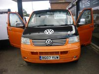Used VW Transporter 102 HP (75 kW) 2007 Orange Van
