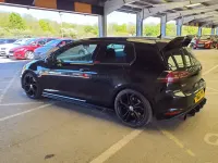 Begagnad VW Golf VII GTI 2016 Svart Halvkombi