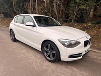 Used BMW 116 Sport Line 2013 White Hatchback