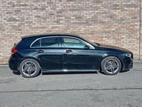 Used Mercedes A200 AMG Line Premium 163 HP (119 kW) 2020 Black Hatchback