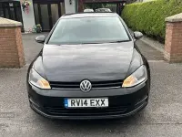 Used VW Golf VII SE 110 HP (80 kW) 2014 Black Hatchback