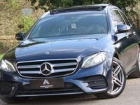 Used Mercedes E350 AMG Line Premium 258 HP (189 kW) 2017 Blue Estate