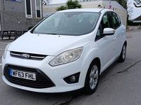 Used Ford C-MAX Zetec 105 HP (77 kW) 2013 White MPV