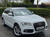 Used Audi Q5 S-line plus 190 HP (139 kW) 2016 White SUV