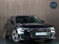 Used Audi A6 S-Line 204 HP (150 kW) 2022 Blue Estate