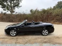 Used Saab 9-3 Vector 177 HP (130 kW) 2010 Black Cabriolet