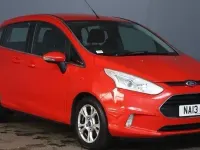 Used Ford B-MAX Zetec 105 HP (77 kW) 2013 Red MPV