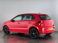 Used VW Polo R-line 90 HP (66 kW) 2017 Red Hatchback