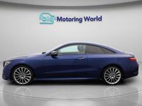Used Mercedes E220 AMG line 194 HP (142 kW) 2020 Blue Coupe