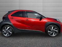 Used Toyota Aygo X 72 HP (52 kW) 2023 Chilli red with black SUV