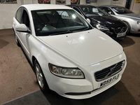 Used Volvo S40 2010 White Sedan