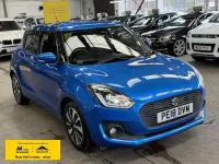Used Suzuki Swift SZ5 111 HP (81 kW) 2018 Blue Hatchback