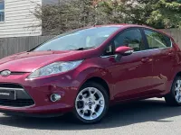 Used Ford Fiesta Zetec 96 HP (70 kW) 2011 Red Hatchback