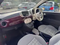 Used Fiat 500 Lounge 69 HP (50 kW) 2018 Red Hatchback