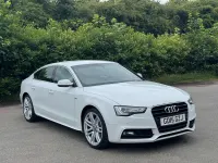 Used Audi A5 S-Line 204 HP (150 kW) 2015 White Coupe