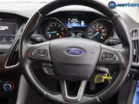 Used Ford Focus Zetec 125 HP (91 kW) 2017 Blue Hatchback