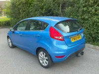 Used Ford Fiesta Zetec 2009 Blue Hatchback