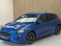 Used Ford Focus ST-Line X 125 HP (91 kW) 2018 Blue Hatchback