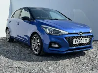 Used Hyundai i20 84 HP (61 kW) 2020 Blue Hatchback