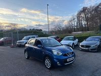 Usado Nissan Micra Acenta 2015 Azul Citadino