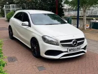 Used Mercedes A200 AMG line 2015 White Hatchback