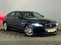 Used Jaguar XF S 300 HP (220 kW) 2017 Blue Sedan