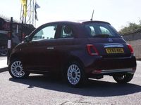Used Fiat 500 Lounge 69 HP (50 kW) 2015 Red Hatchback