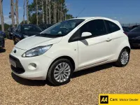 Used Ford Ka Zetec 69 HP (50 kW) 2014 White Hatchback