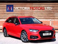 Begagnad Audi A4 Sport 150 HK (110 kW) 2021 Röd Kombi