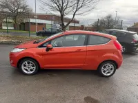 Used Ford Fiesta Zetec 96 HP (70 kW) 2012 Red Hatchback