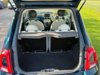 Used Fiat 500 Lounge 69 HP (50 kW) 2017 Blue Hatchback
