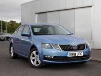 Used Skoda Octavia 110 HP (80 kW) 2018 Denim blue metallic Hatchback