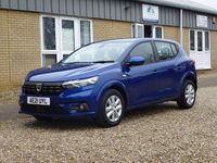 Used Dacia Sandero Comfort 100 HP (73 kW) 2021 Blue Hatchback