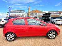 Used Vauxhall Corsa Active 85 HP (62 kW) 2012 Red Hatchback