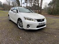 Used Lexus CT200h 2012 White Hatchback