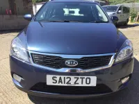 Used Kia Ceed 2012 Blue Hatchback