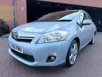 Used Toyota Auris Hybrid 136 HP (100 kW) 2010 Blue Hatchback