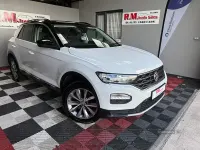 Used VW T-Roc Design 150 HP (110 kW) 2020 White SUV
