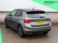 Used Skoda Fabia Colour Edition 94 HP (69 kW) 2022 Graphite grey metallic black magic pearl effect Hatchback